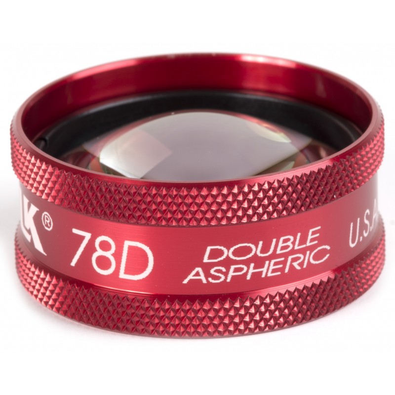 Volk 78D Small Aspheric Lens, Clear (31mm), with Black Ring, view 7