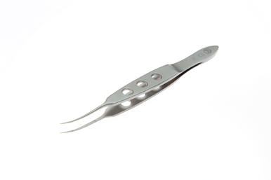 Blink Tying Forceps 5mm Platform Angled O/L 90mm, Single Use, Box of 10, view 2
