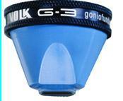 Volk VG3 3 Mirror Glass Gonio Fundus Laser Lens, Glass Flange, with Black Ring, view 4