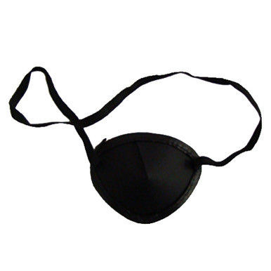 Convex Black Elastic Eye Patch