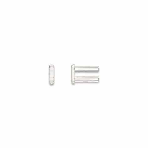 Sleeves, Double for Rimless Frames, Plastic Medium Soft Material, Transparent, 1.4mm