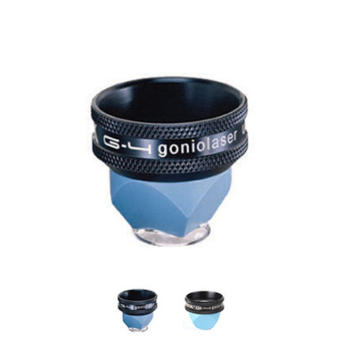Volk VG4LNF 4 Mirror Glass Hand Held Gonio Lens, (28.5mm) Large Black Ring, No Flange-No Fluid
