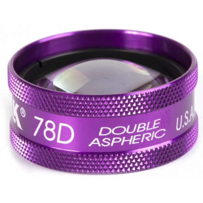 Volk 78D Small Aspheric Lens, Clear (31mm), with Black Ring, view 6