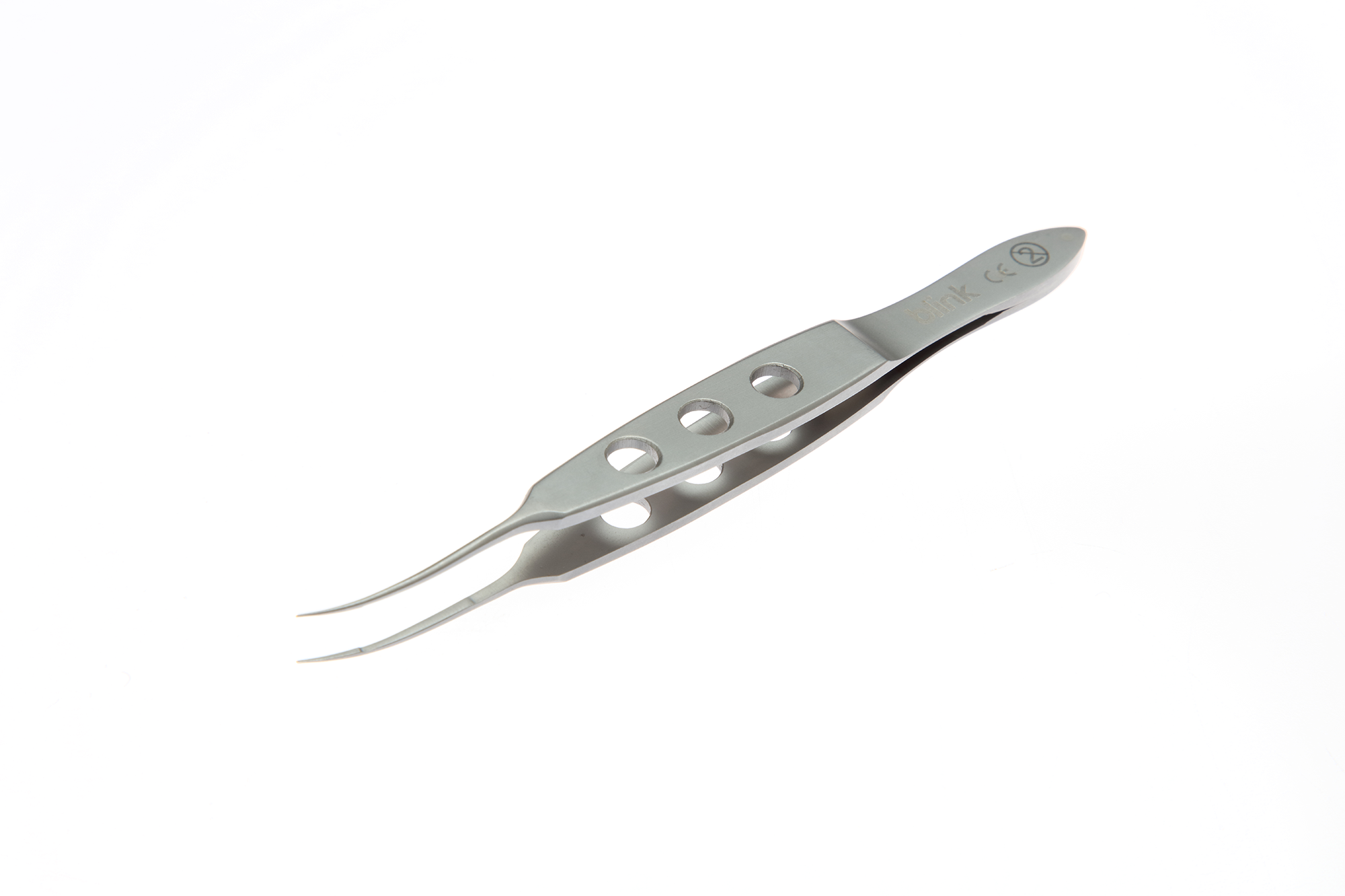 Blink Tying Forceps 5mm Platform Curved O/L 102mm, Single Use, Box of 10, view 2