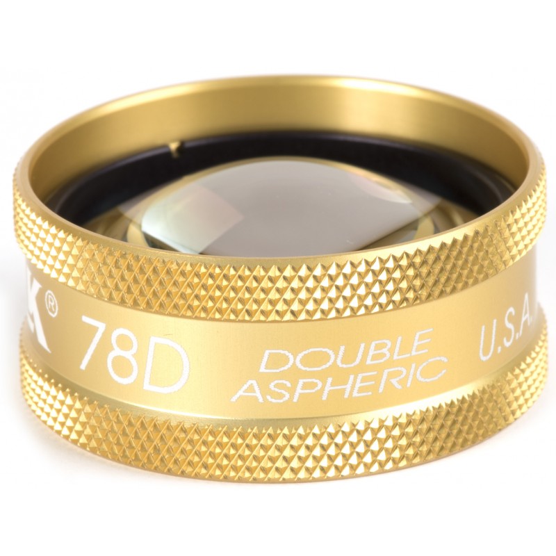 Volk 78D Small Aspheric Lens, Clear (31mm), with Black Ring, view 4