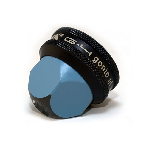 Volk VG4 4 Mirror Glass Gonio Laser Lens, Glass Flange, with Black Ring, view 5