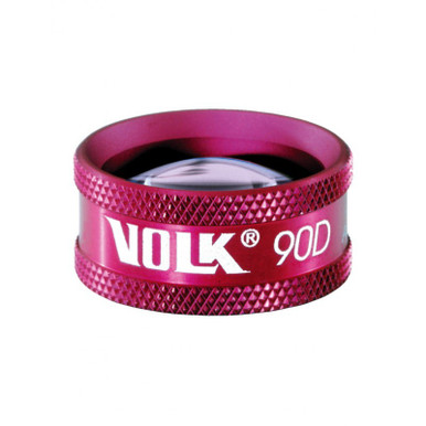 Volk 90D Small Aspheric Lens, Clear, with Red Ring, view 8