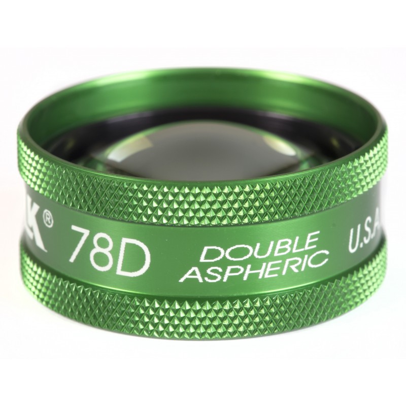 Volk 78D Small Aspheric Lens, Clear (31mm), with Black Ring, view 5
