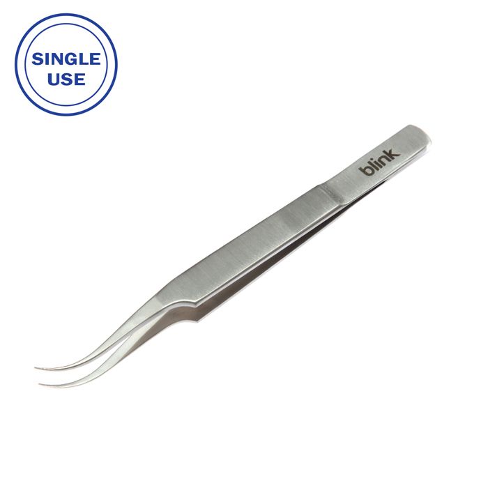 Blink Jeweler Forceps, Single Use, Box of 10