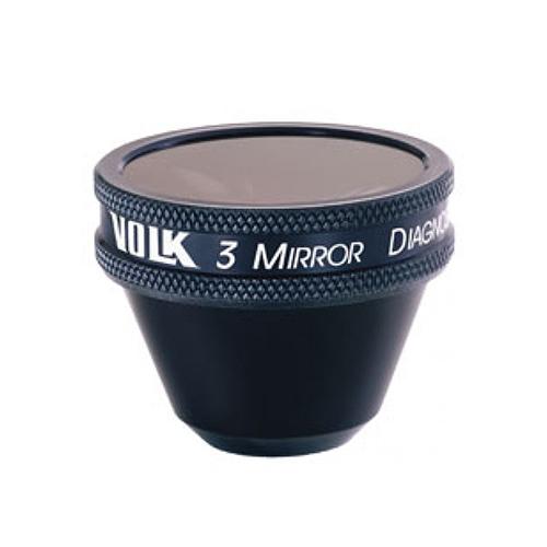 Volk 3-Mirror Diagnostic Lens, Uncoated, Plastic, No Flange, view 2