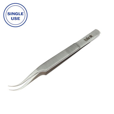 Blink Jeweler Forceps, Single Use, Box of 10