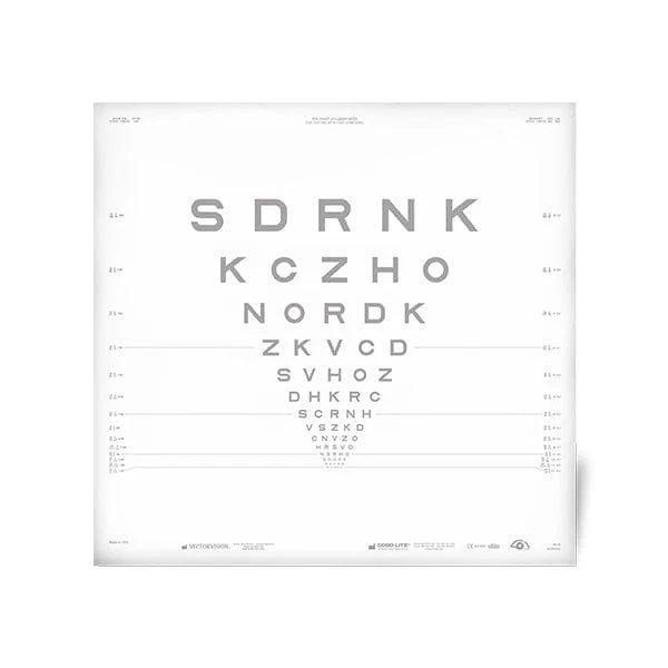 Good-Lite 25% ETDRS Sloan Letter Contrast Chart for 10 Ft, view 2
